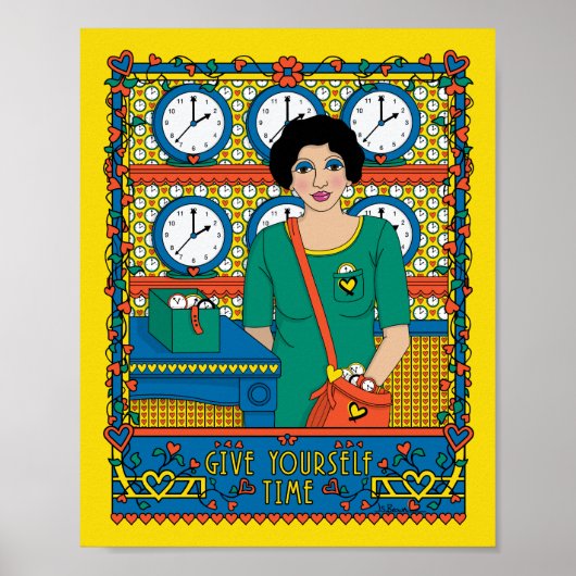 Geef jezelf de tijd_B_8x10 Poster (Voorkant)