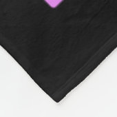 Geef jezelf de tijd Sticker Fleece Deken (Hoek)