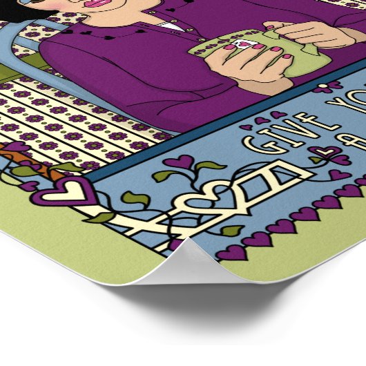 Geef jezelf een Break_A_8x10 Poster (Hoek)