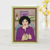 Geef jezelf een Break_A_Wenskaart Kaart (Gele Bloem)