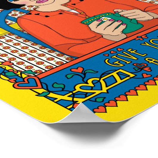 Geef jezelf een Break_B_8x10 Poster (Hoek)