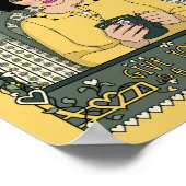 Geef jezelf een Break_C_8x10 Poster (Hoek)