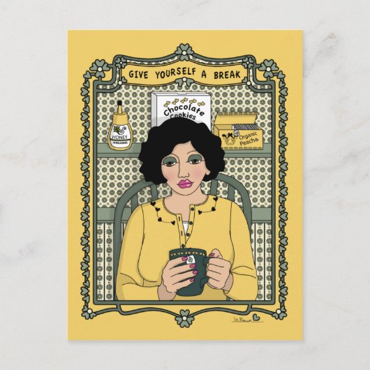 Geef jezelf een Break_C_ Briefkaart (Voorkant)