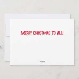 Geef jezelf een groovy Kerstmis Feestdagenkaart