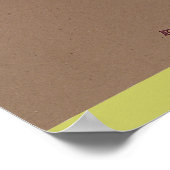 Geef jezelf een handvol Poster (Hoek)