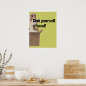 Geef jezelf een handvol Poster (Keuken)