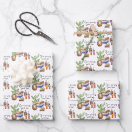 Geef jezelf een liefdespoets inpakpapier vel