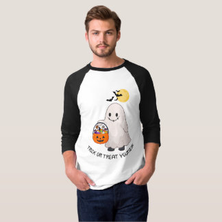 Geef jezelf een snoep- of- een leuke-truc! t-shirt