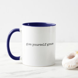 Geef jezelf genade, koffie Mok