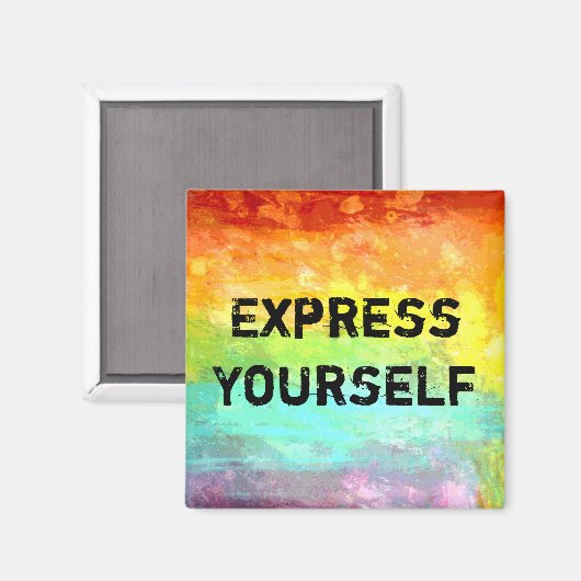 Geef jezelf magneet (Voorkant / Achterkant)