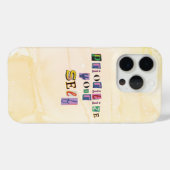 Geef jezelf prioriteit Case-Mate iPhone case (Achterkant (horizontaal))
