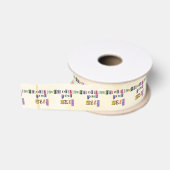 Geef jezelf prioriteit grosgrain lint (Spoel)