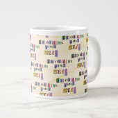 Geef jezelf prioriteit grote koffiekop (Voorkant rechts)