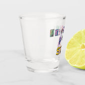 Geef jezelf prioriteit shot glas (Links)