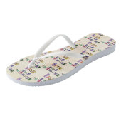 Geef jezelf prioriteit teenslippers (Schuin)