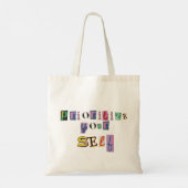 Geef jezelf prioriteit tote bag (Achterkant)