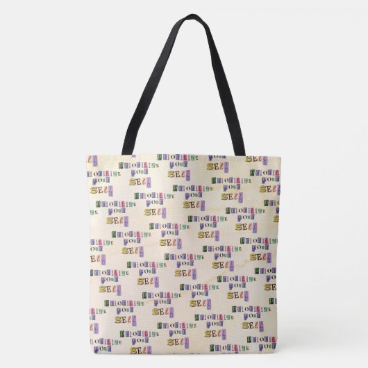 Geef jezelf prioriteit tote bag (Voorkant)