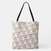 Geef jezelf prioriteit tote bag (Achterkant)