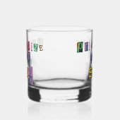 Geef jezelf prioriteit whisky glas (Rechts)