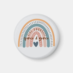 Geef jezelf ruimte en Grace Affirmatie Magneet