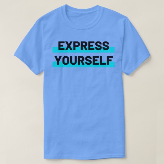 Geef jezelf t-shirt (Design voorkant)