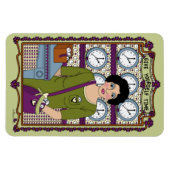 Geef jezelf tijd_A_4x6 koelkast Magnet Magneet (Horizontaal)