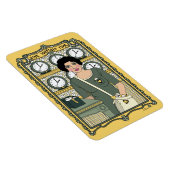 Geef jezelf tijd_C_4x6 koelkast Magnet Magneet (Rechterzijde)