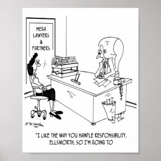 Geef Junior Partner de schuld Poster