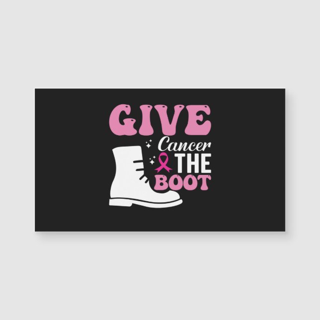 Geef kanker de bootborstkankerbewustzijn (Voorkant)