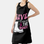 Geef kanker de bootborstkankerbewustzijn schort (Insitu)