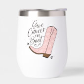 Geef Kanker het Bewust van de Borstkanker van de W (Links)