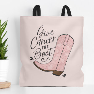 Geef Kanker het Bewust van de Borstkanker van de W Tote Bag