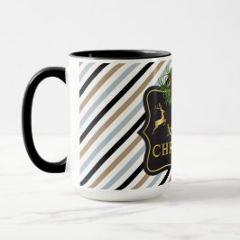 Geef kerstkoffie een persoonlijk tintje voor de ge mok