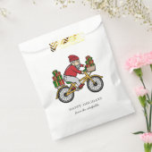 Geef kerstmis naam familie persoonlijk aan bedankzakje (Gezegeld)