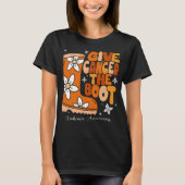 Geef leukemie het Boot Shirt (Voorkant)