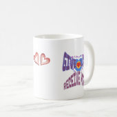 Geef liefde, ontvang meer koffiemok (Voorkant rechts)