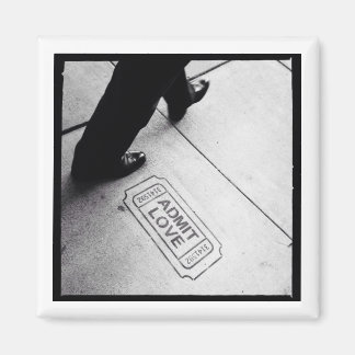 Geef liefdesmagneet toe magneet