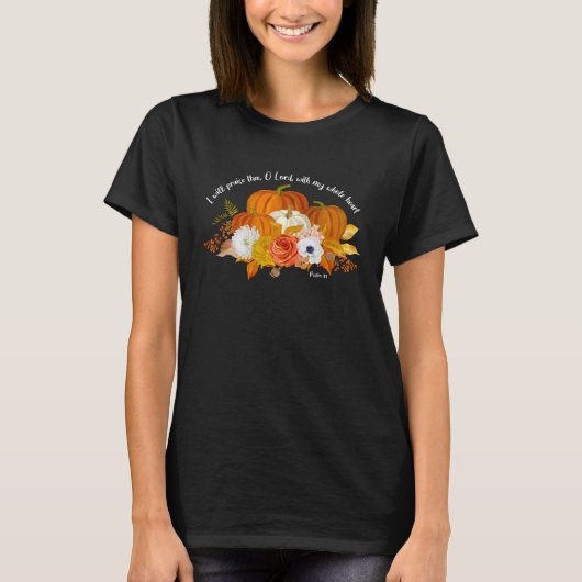 Geef Lof Psalm 91 T-shirt (Voorkant)