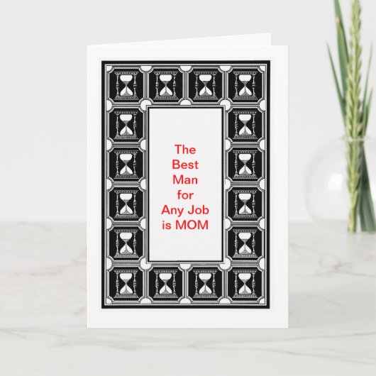 Geef mama een pauze kaart (Voorkant)