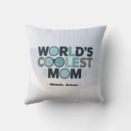 Geef mama het comfort, gepersonaliseerd met haar n kussen