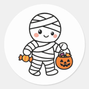 Geef mama Snoep Ronde Sticker