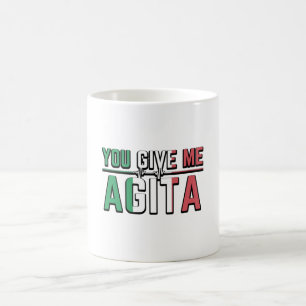 Geef me Agita Stunad en Agita Humor Gifts Koffiemok
