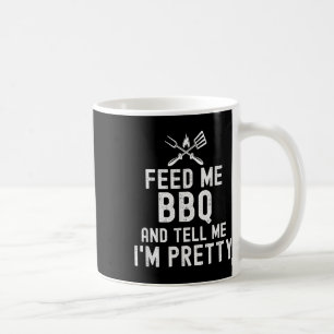 Geef me BBQ en vertel me IM Funny Grilling B Koffiemok