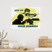 Geef me beide vaten poster (Keuken)