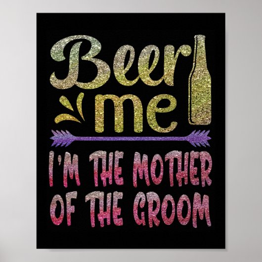 Geef me bier, ik ben de moeder van de bruidegom, l poster (Voorkant)