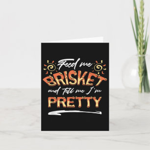 Geef me Brisket en vertel me IM BBQ Gift Kaart