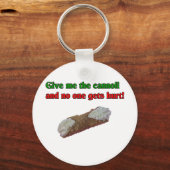 Geef me de cannoli en niemand raakt gewond! sleutelhanger (Voorkant)