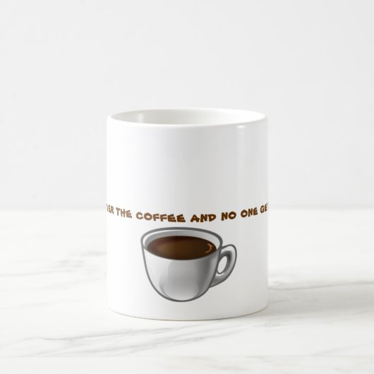 Geef me de koffie... koffiemok (Center)