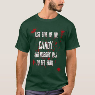 Geef me de Snoep Trick of TreatHalloween Spo T-shirt
