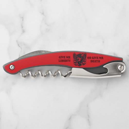 Geef me de vrijheid of geef me de Kurkentrekker va (Achterkant)